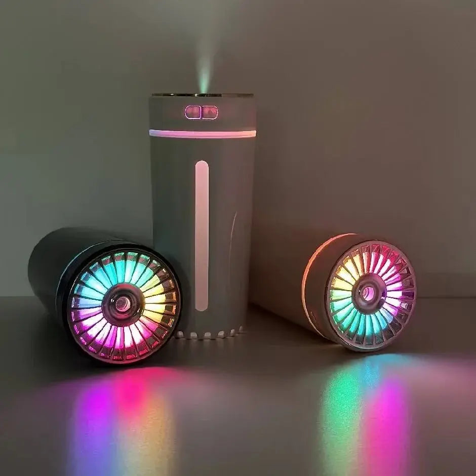 Wireless Car Humidifier With RGB Lighting